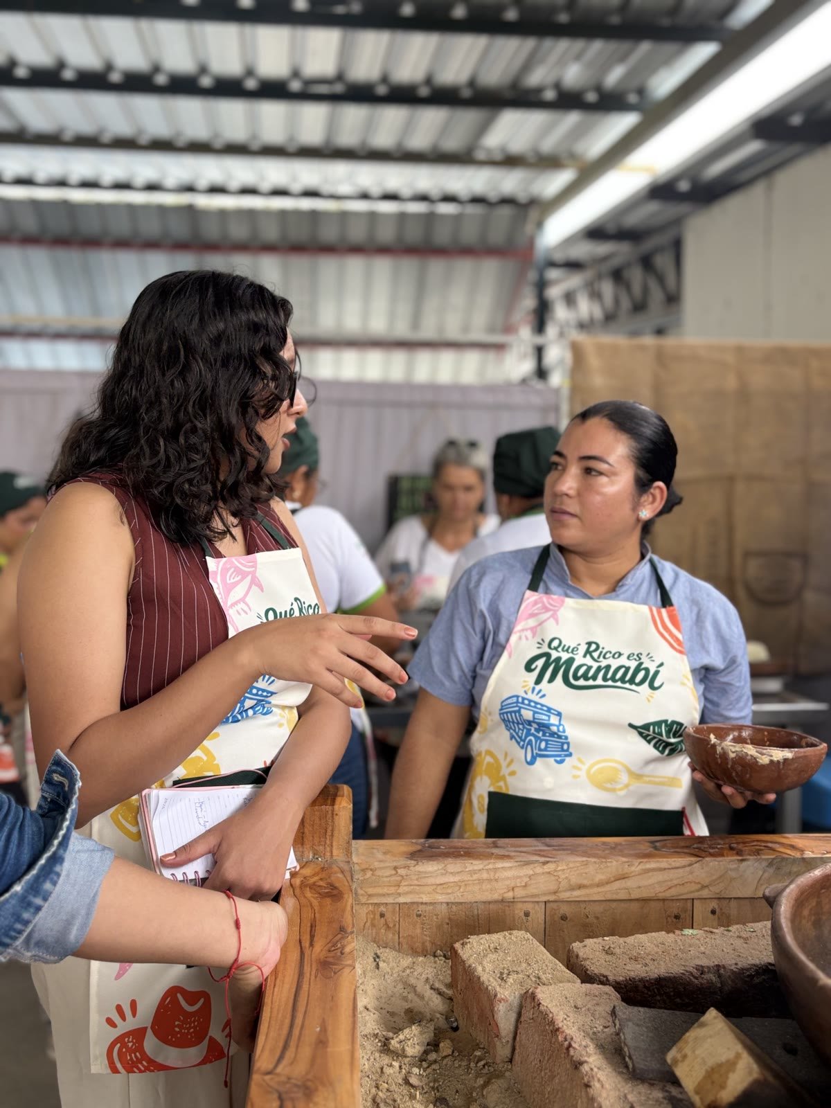 Taller Saberes y Fogones en el mercado de San Vicente